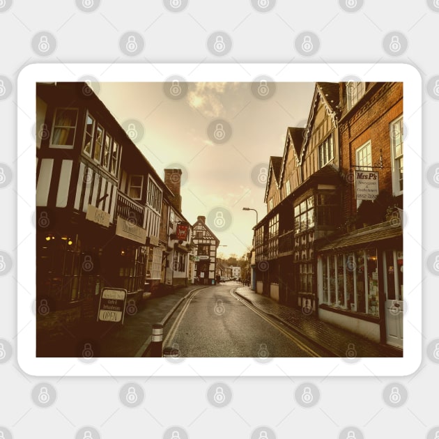 Ye Olde English High Street Sticker by jalfc46